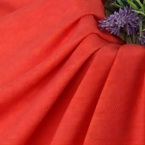 Cotton-spandex fabric(Red)